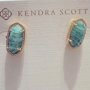 KENDRA SCOTT
Ellie 14K Goldplated Living Coral Resin Earrings